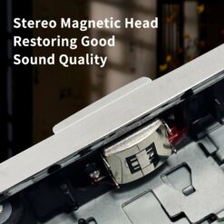 Stereo magnetic head restoring good sound quality